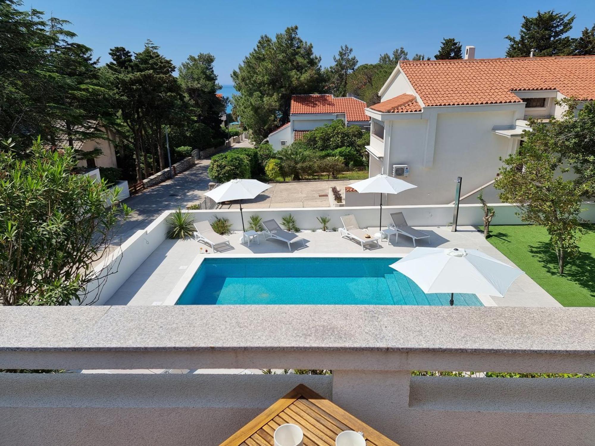 Villa Flamingo Deluxe Novalja Ruang foto